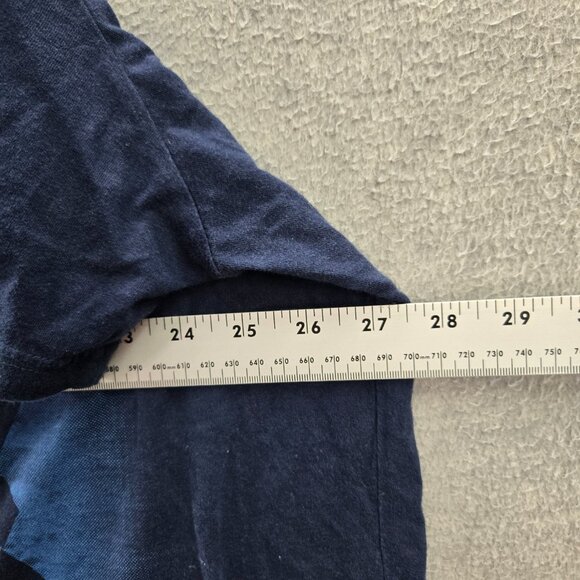 VINTAGE LL Cool‎ J Men Shirt 2XL Blue Argyle Graphic Grunge Streetwear Y2K Tee - Picture 5 of 10